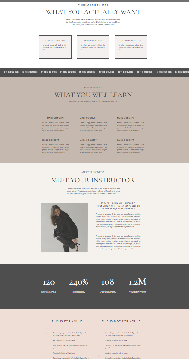 Ember Aesthetics | Showit Website Template for Beauty & PMU Studios