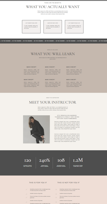 Ember Aesthetics | Showit Website Template for Beauty & PMU Studios